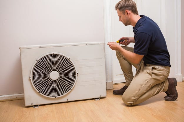 air conditioner repairing technician