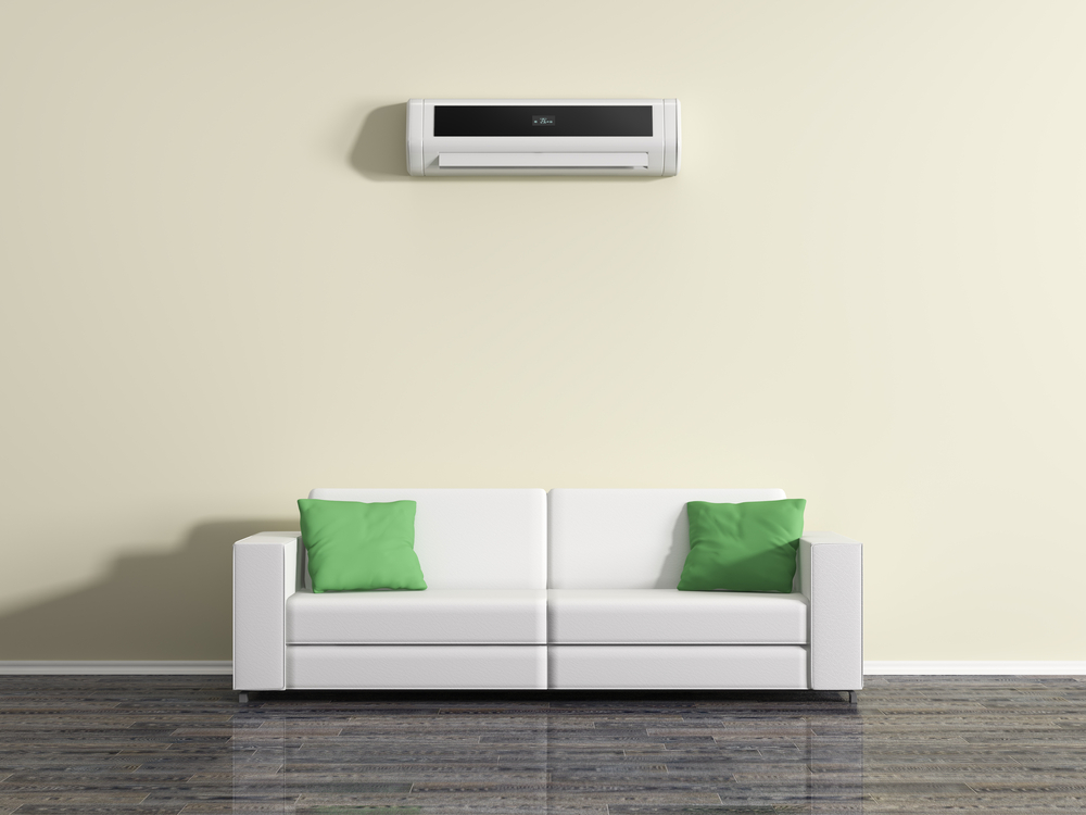 frozen ac unit outside